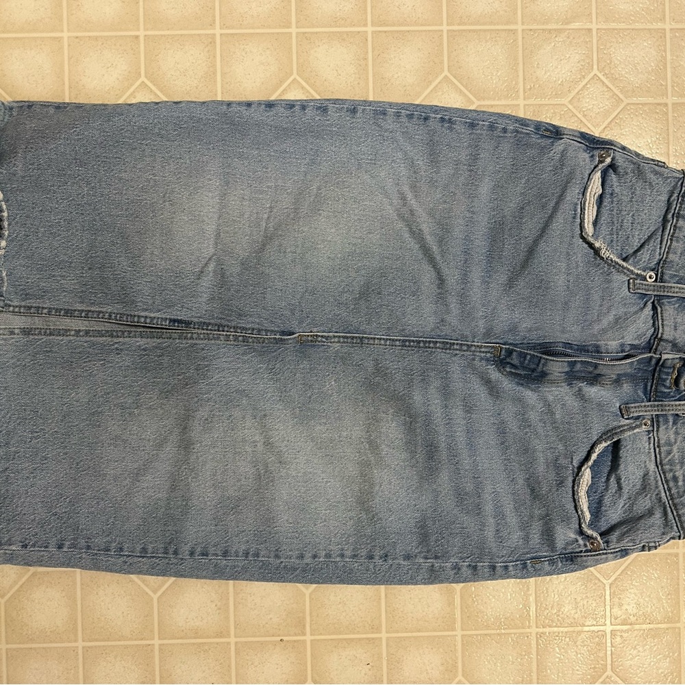 Universal Thread Light Blue Denim Skirt
